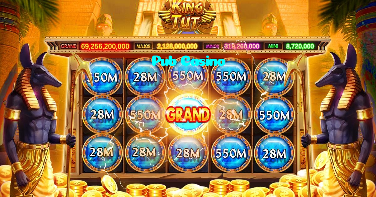 Pub Casino casino presented on mobile device in Pakistan with slots and live games